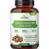 Zazzee Extra Strength French Maritime Pine Bark Extract 20:1, 350 mg Per