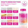 Pink Stork Prenatal Probiotic for Women with 50 Billion CFU