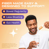 GoBiotix Fiber Supplement Powder with Prebiotics for Digestive Health and GLP-1