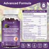 Mulittea 3 Pack Glucosamine Chondroitin Gummies MSM Elderberry Calcium- Extra