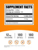 BulkSupplements.com Astaxanthin 12mg Softgels