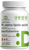 DEAL SUPPLEMENT R Alpha Lipoic Acid 600mg with Benfotiamine 300mg Per Serving