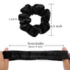 Semato 16 Pack Hot Pink Velvet Scrunchies for Hair Scrunchy Hair Ties Ropes for Women or Girls Hot Pink Hair Accessories