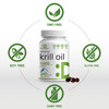DEAL SUPPLEMENT 2 Pack Antarctic Krill Oil, 1,000mg Per Serving, 480 Softgels