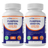 Vitamatic Pumpkin Seed Oil 2000mg - 180 Softgels (Pack of 2-360 Count)