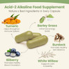 Natures Brands Acid-2-Alkaline Supplements for Energy, Digestion & Immunity