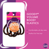 Goody Volume Boost Ponytailers Elastics Hair Tie for Fine Hair - 5 Count, Brown - Ouchless Pain-Free Hair Accessories for Women, Men, Boys, & Girls -