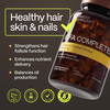 EFA Complete with Optimal Omega 3 6 9 Levels of Potency Flax Oil, Fish Oil