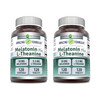 Amazing Formulas Melatonin 10 Mg Plus L-Theanine 5.5 Mg Supplement