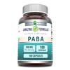 Amazing Formulas PABA 500 Mg Supplement - Capsules - Made in USA (1 Pack