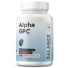 Alpha GPC Choline Supplement 600mg, 120 Veg Capsules