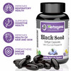 HERBOGANIC Cold Pressed Black/Seed Oil Softgels Capsules - 90 Count