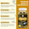 Black Seed Oil & Sea Moss Gummies, 2Pack Irish Sea Moss Gummies with Black Seed