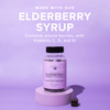 The Elderberry Co. Extra Strength Elderberry Gummies with Vitamins C, D,E