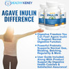 Agave Inulin Capsules Digestive Support Soluble Fiber Prebiotic Agave Inulin 120