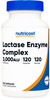 Nutricost Lactase Enzyme Complex 3,000 FCC ALU, 120 Vegetarian Capsules