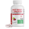 Bronson Beet Root + L-Arginine Nitric Oxide Production- Non-GMO, 120 Vegetarian