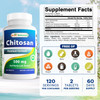 Best Naturals -- Chitosan -- 500 mg -- 120 Tablets