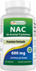 Best Naturals NAC - N Acetyl Cysteine 600 mg 250 Capsules
