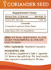 Secrets of the Tribe Coriander Seed 60 Capsules, Made with Vegetable Capsules