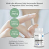 Organixx Magnesium Supplement, Natural Magnesium Capsules for Sleep Support