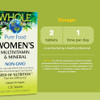 Natural Factors Whole Earth & Sea Women's Multivitamin & Mineral, Whole Food