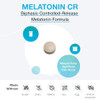 XYMOGEN Melatonin CR - Time Release Melatonin 5mg Supplement with Vitamin B6