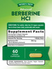 Nature's Truth Berberine HCl 500mg - 60 Capsules
