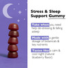 Bach RESCUE PLUS Sleep & Stress Support Gummies, Nighttime Dietary Supplement