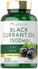 Carlyle Black Currant Oil Softgels - 1500mg - 200 Count