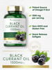 Carlyle Black Currant Oil Softgels - 1500mg - 200 Count