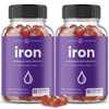 NutraChamps Iron Gummies with Vitamin C, 20mg Iron Blood Cell Formation Support
