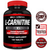 Super Strength L-Carnitine 1000mg Servings Plus Calcium for Boosted Metabolism