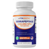 Vitamatic Serrapeptase 240,000 SPU Servings, 120 Delayed Released Capsules
