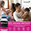 Renew Actives Organic Beetroot Supplement 1300MG per 2 Capsules