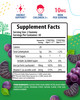 SUNNY SAM Iron Gummies for Kids & Teens - 10mg Vitamins with Vitamin C