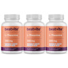 BESTVITE L-Theanine 200mg (360 Vegetarian Capsules) (120 x 3)