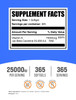 BulkSupplements.com Beta Carotene 25000 IU Softgels
