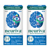NEURIVA Brain + Eye Supplement for Memory, Focus & Concentration with Clinically