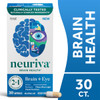NEURIVA Brain + Eye Supplement for Memory, Focus & Concentration with Clinically