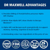 Dr. Maxwell Acetylcholine, Alpha GPC Choline 600mg + Bacopa, Better Than Each
