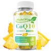 NutriVigor CoQ10 Gummies, Coenzyme Q10 Supplement 200 mg, High Absorption CoQ10