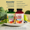 LifeSeasons Fruits & Veggies Supplements - 40 Fruit & Vegetable Superfoods