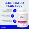 Elon Matrix Plus 3000 Biotin Vitamins for Nail Strengthening and Growth (120 Day