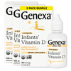 Genexa Infants Vitamin D Liquid Drops for Newborn, Baby & Toddler