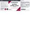 Kirkman Alpha Lipoic Acid 100 mg - Hypoallergenic | 120 Vegetarian Capsules