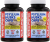 Yerba Prima Psyllium Husks Caps 180 caps (Pack of 2)
