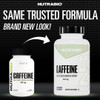 NutraBio 100% Pure Caffeine Capsules (250 Capsules)
