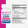 Just Thrive Probiotic Gummies - Kids, Men, and Womens Probiotic