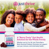 Just Thrive Probiotic Gummies - Kids, Men, and Womens Probiotic